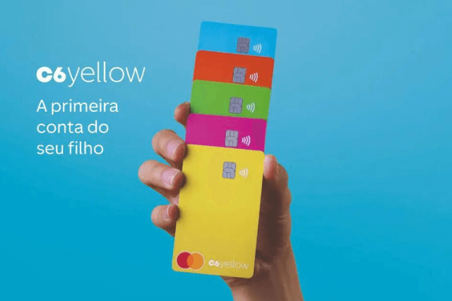 C6 Yellow - Conta Digital para menores 